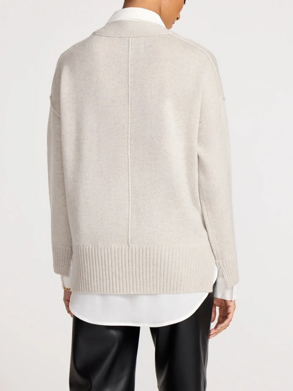 Brochu Walker The Holm Layered Vee Sweater size xs